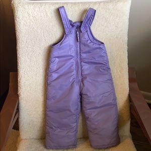 Weatherproof Purple Snow pants 12 months